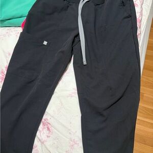 Black scrub pants